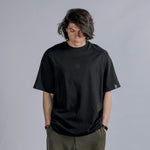 LOGO Embroidery Tee in Black