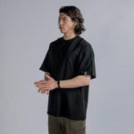 LOGO Embroidery Tee in Black