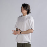 LOGO Embroidery Tee in White