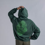 STRUGGLE Hoodie in Wild Green