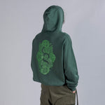 STRUGGLE Hoodie in Wild Green